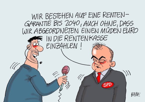 Cartoon: Scholzgequatsche (medium) by RABE tagged spd,nahles,umfragewerte,afd,wählergunst,prozent,rabe,ralf,böhme,cartoon,karikatur,pressezeichnung,farbcartoon,tagescartoon,baum,raben,tante,scholz,groko,koalitionsstreit,asylstreit,asylkompromiss,finanzminister,rente,rentengarantie,rentner,rentenniveau,rentenniveauvrstoß,rentenkasse,abgeordnete,einzahlung,beitragszahler,spd,nahles,umfragewerte,afd,wählergunst,prozent,rabe,ralf,böhme,cartoon,karikatur,pressezeichnung,farbcartoon,tagescartoon,baum,raben,tante,scholz,groko,koalitionsstreit,asylstreit,asylkompromiss,finanzminister,rente,rentengarantie,rentner,rentenniveau,rentenniveauvrstoß,rentenkasse,abgeordnete,einzahlung,beitragszahler