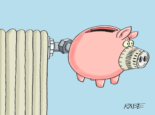 Cartoon: Schwein gehabt (medium) by RABE tagged energiewende,windkraft,windräder,solarenergie,umweltminister,robert,habeck,grüne,rabe,ralf,böhme,cartoon,karikatur,pressezeichnung,farbcartoon,tagescartoon,michel,lastenträger,kosten,energiepreise,inflation,sparschwein,thermostat,gasheizung,heizkörper,gaspreise,gazprom,pipeline,gasabschaltung,gasknappheit,frost,winter,energiewende,windkraft,windräder,solarenergie,umweltminister,robert,habeck,grüne,rabe,ralf,böhme,cartoon,karikatur,pressezeichnung,farbcartoon,tagescartoon,michel,lastenträger,kosten,energiepreise,inflation,sparschwein,thermostat,gasheizung,heizkörper,gaspreise,gazprom,pipeline,gasabschaltung,gasknappheit,frost,winter