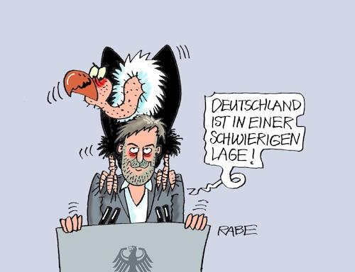 Cartoon: Schwierige Lage (medium) by RABE tagged ampel,ampelregierung,rot,grün,gelb,fdp,spd,grüne,rabe,ralf,böhme,cartoon,karikatur,pressezeichnung,farbcartoon,tagescartoon,inflation,einkommen,rente,rentenpaket,bruch,streit,neuwahlen,wahlkampf,kanzlerkandidat,robert,habeck,wirtschaftsminister,rede,regierungserklärung,geier,deutschland,pleitegeier,rednerpult,rezession,konjunktur,konjunkturprognose,prognose,aufschwung,ampel,ampelregierung,rot,grün,gelb,fdp,spd,grüne,rabe,ralf,böhme,cartoon,karikatur,pressezeichnung,farbcartoon,tagescartoon,inflation,einkommen,rente,rentenpaket,bruch,streit,neuwahlen,wahlkampf,kanzlerkandidat,robert,habeck,wirtschaftsminister,rede,regierungserklärung,geier,deutschland,pleitegeier,rednerpult,rezession,konjunktur,konjunkturprognose,prognose,aufschwung