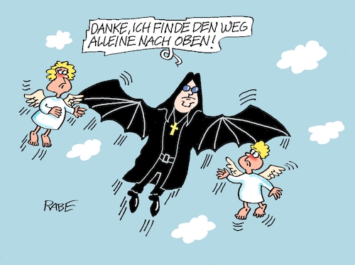Selbstflieger Ozzy Osbourne