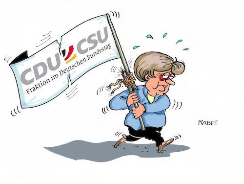 Cartoon: Sie hält die Stange (medium) by RABE tagged merkel,kanzlerin,bundestag,befragung,fragestunde,rede,antwort,parteien,abgeordnete,rabe,ralf,böhme,cartoon,karikatur,pressezeichnung,farbcartoon,tagescartoon,asylkompromiss,union,seehofer,csu,asylstreit,österreich,spd,kurz,fahne,bundestagsfraktion,transitzentren,grenzkontrollen,flüchtlinge,kompromiss,drittland,registrierung,koalitionsstreit,fahnenstange,bruch,fahnentuch,söder,bayern,eu,brüssel,merkel,kanzlerin,bundestag,befragung,fragestunde,rede,antwort,parteien,abgeordnete,rabe,ralf,böhme,cartoon,karikatur,pressezeichnung,farbcartoon,tagescartoon,asylkompromiss,union,seehofer,csu,asylstreit,österreich,spd,kurz,fahne,bundestagsfraktion,transitzentren,grenzkontrollen,flüchtlinge,kompromiss,drittland,registrierung,koalitionsstreit,fahnenstange,bruch,fahnentuch,söder,bayern,eu,brüssel