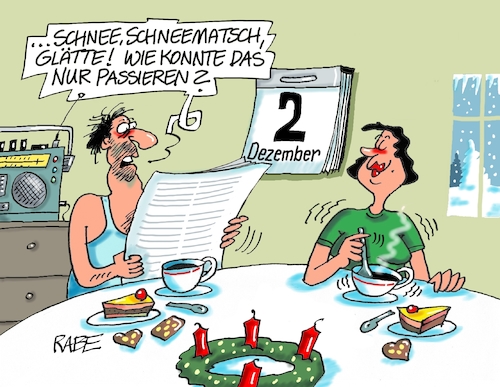 Cartoon: Sowas passiert halt im Dezember (medium) by RABE tagged winter,weihnachten,dezember,wintermonate,schnee,schneematsch,glätte,eis,eisglätte,advent,adventskranz,rabe,ralf,böhme,cartoon,karikatur,pressezeichnung,farbcartoon,tagescartoon,corona,coronaregeln,lockdown,hotspot,teillockdown,fallzahlen,impfstoff,winter,weihnachten,dezember,wintermonate,schnee,schneematsch,glätte,eis,eisglätte,advent,adventskranz,rabe,ralf,böhme,cartoon,karikatur,pressezeichnung,farbcartoon,tagescartoon,corona,coronaregeln,lockdown,hotspot,teillockdown,fallzahlen,impfstoff