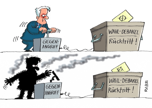 Cartoon: Sprengstoff (medium) by RABE tagged seehofer,csu,wahldebakel,bayern,rücktritt,rabe,ralf,böhme,münchen,sprengstoff,wahlergebnisse,söder,wahlurne,schwesterpartei,seehofer,csu,wahldebakel,bayern,rücktritt,rabe,ralf,böhme,münchen,sprengstoff,wahlergebnisse,söder,wahlurne,schwesterpartei