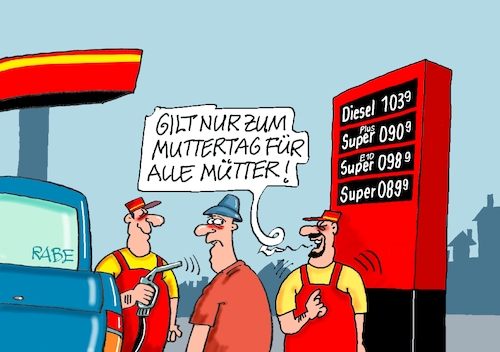 Spritpreis für Mutti