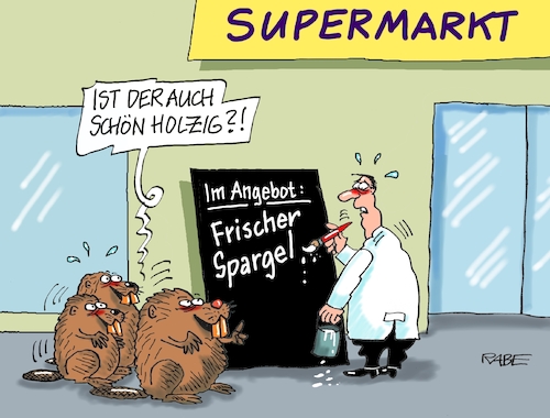 Supermarktspargel