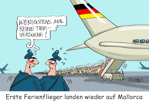 Cartoon: Tierversuch (medium) by RABE tagged virus,corona,pandemie,coronakrise,rabe,ralf,böhme,cartoon,karikatur,pressezeichnung,farbcartoon,tagescartoon,viren,virenschutz,mundschutz,desinfektion,föderal,föderalismus,ländersache,mallorca,ferienflieger,lockerungen,reisebeschränkungen,tierversuche,virus,corona,pandemie,coronakrise,rabe,ralf,böhme,cartoon,karikatur,pressezeichnung,farbcartoon,tagescartoon,viren,virenschutz,mundschutz,desinfektion,föderal,föderalismus,ländersache,mallorca,ferienflieger,lockerungen,reisebeschränkungen,tierversuche