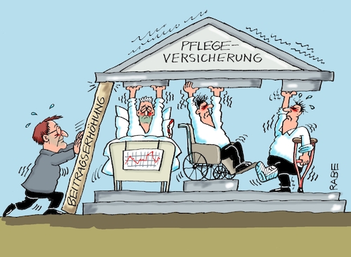 Cartoon: Tragende Säulen (medium) by RABE tagged corona,pandemie,ausstieg,masken,rabe,ralf,böhme,karikatur,pressezeichnung,farbcartoon,tagescartoon,coronavorschriften,maskenpflich,pflegeheime,pflegeeinrichtungen,karl,lauterbach,entlastungen,säulen,tempel,dach,stufen,rollstuhl,pflegepersonal,betreuer,angehörige,beitrag,beitragserhöhung,corona,pandemie,ausstieg,masken,rabe,ralf,böhme,karikatur,pressezeichnung,farbcartoon,tagescartoon,coronavorschriften,maskenpflich,pflegeheime,pflegeeinrichtungen,karl,lauterbach,entlastungen,säulen,tempel,dach,stufen,rollstuhl,pflegepersonal,betreuer,angehörige,beitrag,beitragserhöhung