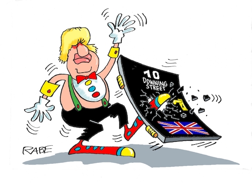 Cartoon: Tritt ein (medium) by RABE tagged boris,johnson,premier,london,downing,street,number,ten,parliament,houses,tür,door,clown,clownsschuhe,rabe,ralf,böhme,cartoon,karikatur,pressezeichnung,farbcartoon,tagescartoon,rücktritt,partygate,sexaffären,boris,johnson,premier,london,downing,street,number,ten,parliament,houses,tür,door,clown,clownsschuhe,rabe,ralf,böhme,cartoon,karikatur,pressezeichnung,farbcartoon,tagescartoon,rücktritt,partygate,sexaffären