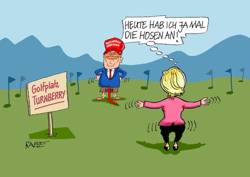 Trump im Rock Trump im Rock