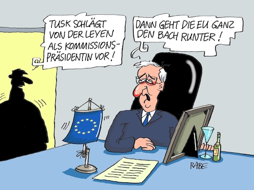 Tusk von der Leyen