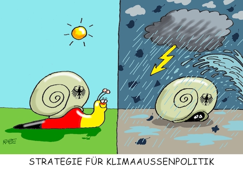 Cartoon: Umweltaussenpolitik (medium) by RABE tagged ampelregierung,scholz,spd,grüne,fdp,lindner,kinder,kindergrundsicherung,rabe,ralf,böhme,cartoon,karikatur,pressezeichnung,farbcartoon,tagescartoon,hausmeister,ohren,zähne,umweltpolitik,klimaaussenpolitik,weltklimagipfel,aussenpolitik,klimapolitik,schnecke,schneckenhaus,hitze,sonne,unwetter,flut,sturm,ampelregierung,scholz,spd,grüne,fdp,lindner,kinder,kindergrundsicherung,rabe,ralf,böhme,cartoon,karikatur,pressezeichnung,farbcartoon,tagescartoon,hausmeister,ohren,zähne,umweltpolitik,klimaaussenpolitik,weltklimagipfel,aussenpolitik,klimapolitik,schnecke,schneckenhaus,hitze,sonne,unwetter,flut,sturm