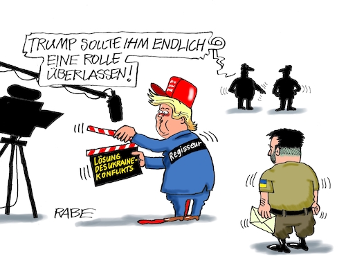 Cartoon: Von der Rolle (medium) by RABE tagged donald,trump,kamala,harris,präsidentschaftswahl,usa,wahlkampf,joe,biden,rabe,ralf,böhme,cartoon,karikatur,pressezeichnung,farbcartoon,tagescartoon,mc,donalds,burger,senat,selenski,selenskyj,frieden,ukraine,ukrainekrieg,putin,russland,film,hollywood,filmkamera,regie,regiestuhl,rolle,hauptrolle,donald,trump,kamala,harris,präsidentschaftswahl,usa,wahlkampf,joe,biden,rabe,ralf,böhme,cartoon,karikatur,pressezeichnung,farbcartoon,tagescartoon,mc,donalds,burger,senat,selenski,selenskyj,frieden,ukraine,ukrainekrieg,putin,russland,film,hollywood,filmkamera,regie,regiestuhl,rolle,hauptrolle