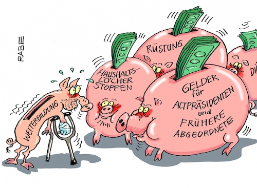 Cartoon: Weiterbildung (medium) by RABE tagged bildung,bildungspolitik,ländersache,digitalisierung,bund,grundgesetzänderung,rabe,ralf,böhme,cartoon,karikatur,pressezeichnung,farbcartoon,tagescartoon,lehrer,schüler,erwachsene,weiterbildung,erwachsenenbildung,abendschule,volkshochschule,schweine,sparschweine,pensionen,diäten,rüstungsausgaben,gehälter,altpräsidenten,haushalt,haushaltslöcher,bildung,bildungspolitik,ländersache,digitalisierung,bund,grundgesetzänderung,rabe,ralf,böhme,cartoon,karikatur,pressezeichnung,farbcartoon,tagescartoon,lehrer,schüler,erwachsene,weiterbildung,erwachsenenbildung,abendschule,volkshochschule,schweine,sparschweine,pensionen,diäten,rüstungsausgaben,gehälter,altpräsidenten,haushalt,haushaltslöcher