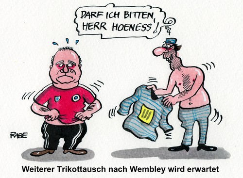 Cartoon: Wembley (medium) by RABE tagged wembley,london,fc,bayern,champions,league,sieger,pokal,borrusia,dortmund,borrussen,endspiel,rabe,ralf,böhme,cartoon,karikatur,pressezeichnung,farbcartoon,uli,hoeneß,bayernpräsident,lahm,schweinsteiger,gomez,heynckes,finale,fußball,robben,trophäe,fans,steuerhinterziehung,selbstanzeige,schweiz,steuerparadies,steuerfahndung,euro,fiskus,wembley,london,fc,bayern,champions,league,sieger,pokal,borrusia,dortmund,borrussen,endspiel,rabe,ralf,böhme,cartoon,karikatur,pressezeichnung,farbcartoon,uli,hoeneß,bayernpräsident,lahm,schweinsteiger,gomez,heynckes,finale,fußball,robben,trophäe,fans,steuerhinterziehung,selbstanzeige,schweiz,steuerparadies,steuerfahndung,euro,fiskus