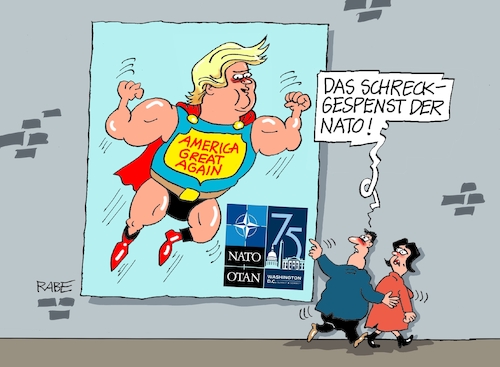 Cartoon: Werbewirksames (medium) by RABE tagged trump,biden,usa,vorwahlen,präsidentschaftswahl,rabe,ralf,böhme,cartoon,karikatur,pressezeichnung,farbcartoon,tagescartoon,hai,haifisch,floss,floß,nato,untergang,bedrohung,natogipfel,plakat,werbung,angst,gespenst,superman,trump,biden,usa,vorwahlen,präsidentschaftswahl,rabe,ralf,böhme,cartoon,karikatur,pressezeichnung,farbcartoon,tagescartoon,hai,haifisch,floss,floß,nato,untergang,bedrohung,natogipfel,plakat,werbung,angst,gespenst,superman