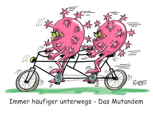 Cartoon: Wir san mit dem Radel da (medium) by RABE tagged corona,bildung,bildungsminister,kanzleramt,bildungskonferenz,lehrerkonferenz,laptop,ausstatung,digitalisierung,bildungsmonitor,internetzugan,wlan,aufwachen,mutanten,mutationen,fahrrad,tandem,radel,südafrika,england,brasilien,lockdown,shutdown,fallzahlen,rki,impfstoff,eu,impfdosen,astrazeneca,biontech,pfizer,corona,bildung,bildungsminister,kanzleramt,bildungskonferenz,lehrerkonferenz,laptop,ausstatung,digitalisierung,bildungsmonitor,internetzugan,wlan,aufwachen,mutanten,mutationen,fahrrad,tandem,radel,südafrika,england,brasilien,lockdown,shutdown,fallzahlen,rki,impfstoff,eu,impfdosen,astrazeneca,biontech,pfizer