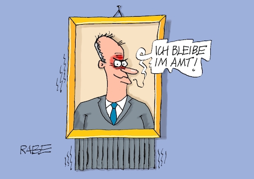 Cartoon: Zerfasert (medium) by RABE tagged merz,kanzler,koalition,union,spd,klingbeil,cartoon,karikatur,pressezeichnung,farbcartoon,tagescartoon,db,bahn,frühling,frühjahr,frühjahrsputz,ice,zug,blumenkasten,blumenkästen,esc,songcontest,wahlniederlage,wahldebakel,rücktritt,abstrafung,wählerwille,banksy,künstler,bilderrahmen,schredder,reißwolf,landtagswahl,mecklenburg,vorpommern,landtag,senatswahl,berlin,merz,kanzler,koalition,union,spd,klingbeil,cartoon,karikatur,pressezeichnung,farbcartoon,tagescartoon,db,bahn,frühling,frühjahr,frühjahrsputz,ice,zug,blumenkasten,blumenkästen,esc,songcontest,wahlniederlage,wahldebakel,rücktritt,abstrafung,wählerwille,banksy,künstler,bilderrahmen,schredder,reißwolf,landtagswahl,mecklenburg,vorpommern,landtag,senatswahl,berlin