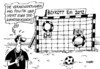 Cartoon: Boykott EM (small) by RABE tagged fußball,em,ukraine,likaschenko,boykott,torwand,torwandschiessen,schiedsrichter,merkel,kanzlerin,fifa,haftbedingungen,timoschenko,barroso