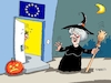 Cartoon: Brexit Schreck (small) by RABE tagged brexit,eu,insel,may,britten,austritt,rabe,ralf,böhme,cartoon,karikatur,pressezeichnung,farbcartoon,tagescartoon,bauhaus,baukasten,bauklötzer,plan,referendum,februar,irre,irrsinn,verlängerung,oktober,tusk,hexe,süßes,saures,halloween,kürbis,besen