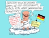 Cartoon: Deutschliedquote (small) by RABE tagged merz,kanzler,koalition,union,spd,klingbeil,cartoon,karikatur,pressezeichnung,farbcartoon,tagescartoon,db,bahn,frühling,frühjahr,frühjahrsputz,ice,zug,blumenkasten,blumenkästen,esc,songcontest,voigt,ministerpräsident,thüringen,honecker,erich,ddr,sed,quote,lieder,schlager,musik,radio,brandmauer,ostlieder,westlieder,ostliedquote,himmel,wolke