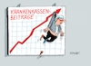 Cartoon: Kassenbeitag (small) by RABE tagged ampel,ampelregierung,rot,grün,gelb,fdp,spd,grüne,rabe,ralf,böhme,cartoon,karikatur,pressezeichnung,farbcartoon,tagescartoon,inflation,einkommen,rente,rentenpaket,bruch,streit,neuwahlen,karl,lauterbach,krankenkasse,kassenbeiträge,kassenbeitrag,erhöhung,michel,diagramm,bilanz,pfeil