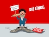 Cartoon: Luigi Pantisano (small) by RABE tagged merz,kanzler,koalition,union,spd,klingbeil,cartoon,karikatur,pressezeichnung,farbcartoon,tagescartoon,db,bahn,frühling,frühjahr,frühjahrsputz,ice,zug,blumenkasten,blumenkästen,esc,songcontest,parteitag,linke,doppelspitze,luigi,pantisano,schuhe,schuhgröße,parteivorstand,vorstand,parteivorsitz,pizza,wahl