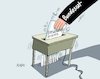 Cartoon: Reisserisches (small) by RABE tagged merz,kanzler,koalition,union,spd,klingbeil,cartoon,karikatur,pressezeichnung,farbcartoon,tagescartoon,db,bahn,frühling,frühjahr,frühjahrsputz,ice,zug,blumenkasten,blumenkästen,entlastung,prämie,entlastungsprämie,bund,länder,bundesrat,reisswolf,schnipsel,makulatur