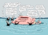 Cartoon: Rettungsaktion (small) by RABE tagged merz,kanzler,koalition,union,spd,klingbeil,cartoon,karikatur,pressezeichnung,farbcartoon,tagescartoon,db,bahn,frühling,frühjahr,frühjahrsputz,ice,zug,blumenkasten,blumenkästen,haushalt,schulden,reform,gesundheitsreform,eckpunkte,beschluss,zuckersteuer,finanzhilfe,kürzung,wal,timmy,rettungsaktion,hürde,lastenkahn,ostsee,warken