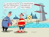 Cartoon: Sparmaßnahme (small) by RABE tagged merz,groko,spd,union,posten,postenvergabe,rabe,ralf,böhme,cartoon,karikatur,pressezeichnung,farbcartoon,tagescartoon,schaufenster,deko,umbau,laden,ladenhüter,regierungsbildung,einsparung,sparpaket,sparkurs,kommune,länder,freibad,schwimmbad,bademeister,behörde,sprungturm,sprungbrett,leiter