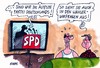 Cartoon: SPD im freien Fall (small) by RABE tagged spd,sozialdemokraten,gabriel,steinmeier,parteienlandschaft,wählerumfrage,politbarometer,tortendiagramm,krise,wahl,bundesregierung,euro,parteivorsitz,parteiprogramm,kanzlerin,merkel,bundespolitik,bürgerfreundlichkeit,beliebtheit,wählergunst,fernsehgerät,fl