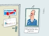 Cartoon: Unser Bester (small) by RABE tagged merz,kanzler,koalition,union,spd,klingbeil,cartoon,karikatur,pressezeichnung,farbcartoon,tagescartoon,db,bahn,frühling,frühjahr,frühjahrsputz,ice,zug,blumenkasten,blumenkästen,esc,songcontest,bester,mitarbeiter,monat,landtagswahl,sachsen,anhalt,ministerpräsident,afd,rechte,wahlergebnis,wahlsieg,siegmund,regierungsbildung