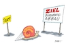 Cartoon: Zur Schnecke (small) by RABE tagged bürokratie,bürokratieabbau,bürokratieentlastung,bürokratieentlastungsgesetz,rabe,ralf,böhme,cartoon,karikatur,pressezeichnung,farbcartoon,tagescartoon,schnecke,schneckenhaus,start,ziel,spinnweben