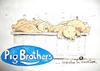 Cartoon: pig brother (small) by erix tagged television