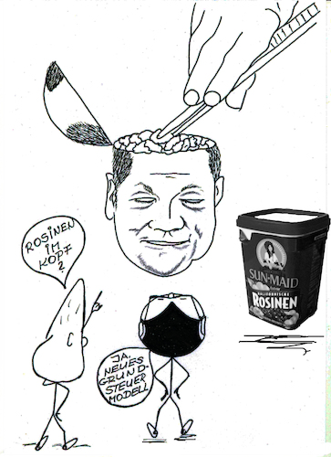 Cartoon: Scholz schafft Arbeitsplätze (medium) by menschenskindergarten tagged spd,grundsteuer,scholz,finanzminister,groko,cdu