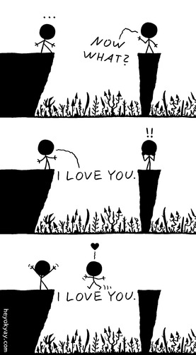 Cartoon: I love you (medium) by heyokyay tagged love,inlove,iloveyou,comic,sweet,cute,heyokyay