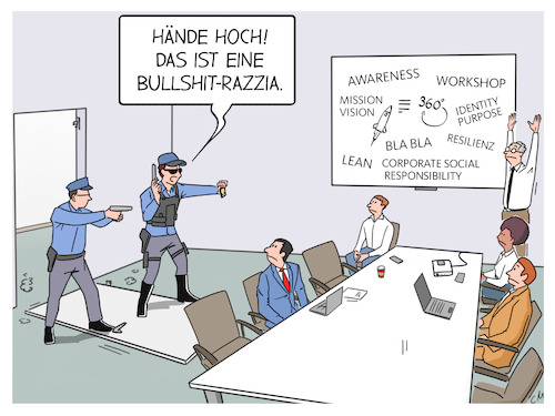 Cartoon: Bullshit (medium) by Cloud Science tagged bullshit,business,management,office,büro,meeting,workshop,arbeitswelt,newwork,marketing,bullshit,business,management,office,büro,meeting,workshop,arbeitswelt,newwork,marketing