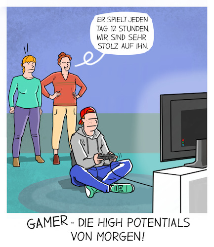 Cartoon: Gamer (medium) by Cloud Science tagged arbeit,arbeitsmarkt,arbeiten,new,work,talent,high,potential,remote,skills,qualifikation,hr,human,ressource,personal,einstellung,job,hiring,recruting,managment,mitarbeiter,produktivität,digitalisierung,digital,computerspielen,konsole,kreativität,spielen,it,technik,arbeit,arbeitsmarkt,arbeiten,new,work,talent,high,potential,remote,skills,qualifikation,hr,human,ressource,personal,einstellung,job,hiring,recruting,managment,mitarbeiter,produktivität,digitalisierung,digital,computerspielen,konsole,kreativität,spielen,it,technik