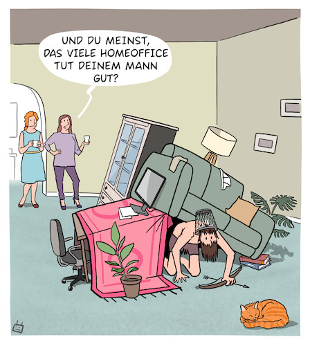 Cartoon: Homeoffice (medium) by Cloud Science tagged homeoffice,isolation,arbeit,büro,life,balance,arbeiten,remote,work,digitalisierung,homeoffice,isolation,arbeit,büro,life,balance,arbeiten,remote,work,digitalisierung