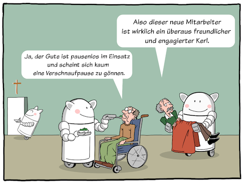 Cartoon: Pflegeroboter (medium) by Cloud Science tagged pflegeroboter,pflege,roboter,robotik,altenheim,rente,versorgung,fachkraeftemangel,fachkraft,medizin,digitalisierung,digital,automatisierung,ki,kuenstliche,intelligenz,personalmangel,health,healthcare,krankenhaus,cartoon,moeller,illustration,pflegeroboter,pflege,roboter,robotik,altenheim,rente,versorgung,fachkraeftemangel,fachkraft,medizin,digitalisierung,digital,automatisierung,ki,kuenstliche,intelligenz,personalmangel,health,healthcare,krankenhaus,cartoon,moeller,illustration