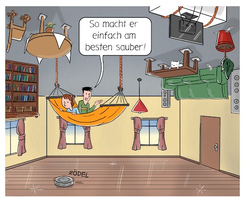 Cartoon: Roomba-risierung (medium) by Cloud Science tagged roomba,roombarisierung,tech,technik,technologie,smart,home,irobot,staubsauger,staubsaugerroboter,roboter,iot,digital,digitalisierung,roomba,roombarisierung,tech,technik,technologie,smart,home,irobot,staubsauger,staubsaugerroboter,roboter,iot,digital,digitalisierung