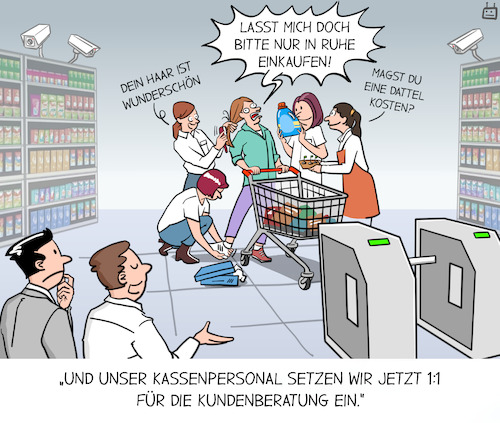 Supermarkt der Zukunft