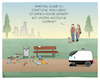 Cartoon: KI vs. natürliche Dummheit (small) by Cloud Science tagged ki,künstliche,intelligenz,natürliche,dummheit,umweltverschmutzung,müll,roboter,reinigungsroboter,müllroboter,autonom,park,müllentsorgung,techologie,technik,zukunft,automatisierung