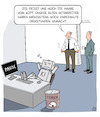 Cartoon: Token leer (small) by Cloud Science tagged ki,künstliche,intelligenz,token,verbrauch,kosten,unternehmen,transformation,it,arbeitsplatz