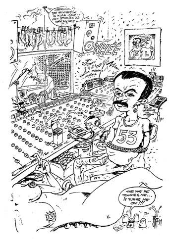 Cartoon: EML (medium) by stip tagged recording,studio