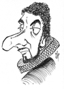 Cartoon: Mr. B (small) by stip tagged misterb,comedy,britain,blackadder