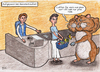 Cartoon: Aufgepasst bei Hamsterkäufen! (small) by Benmin tagged hamsterkäufe,supermarkt,hamster