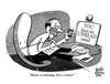 Cartoon: Technology (small) by Lluis Fuzzhound tagged technology,fuzzhound,office,work,computers,life