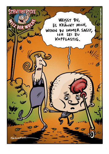 Cartoon: Schweinevogel Witz der Woche 046 (medium) by Schweinevogel tagged schweinevogel,funny,witz,cartoon,schwarwel