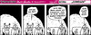 Cartoon: Schweinevogel Schweigen (small) by Schweinevogel tagged schwarwel witz cartoon shortnovel irondoof schweigen reden beziehung alltag