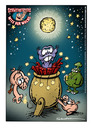 Cartoon: Schweinevogel Witz der Woche 060 (small) by Schweinevogel tagged happy,new,year,neujahr,swampie,iron,doof,schweinevogel,sid,schwarwel,witz,cartoon,raketen,2011,silvester